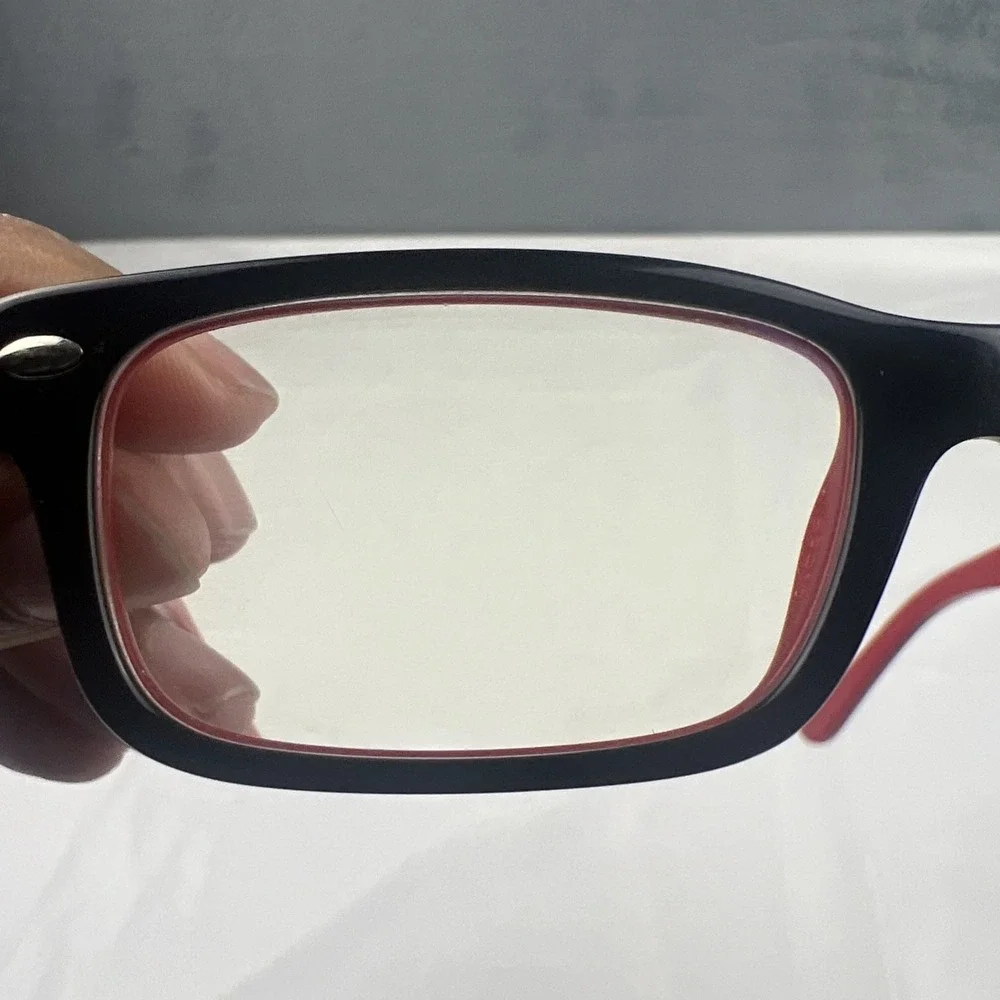 Ray Ban RB 1535 3573 Eyeglasses Red Logo Arms 48-16-130 Frames Only #6